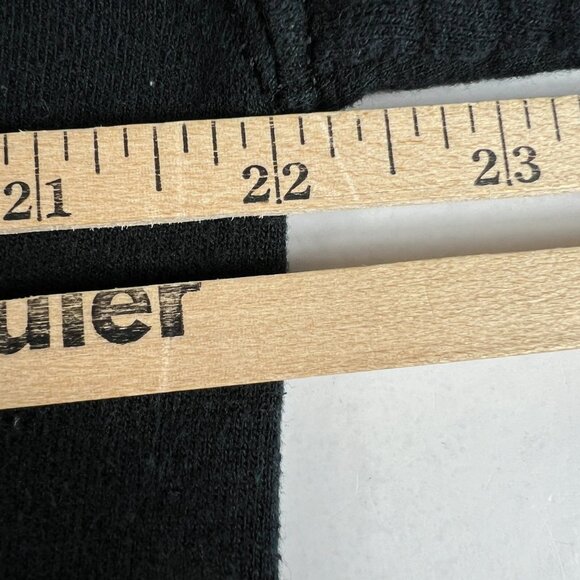 Logic 301 Rap Sweatshirt Adult Medium Black Faded Arch Logo Pullover Crewneck - Picture 11 of 12